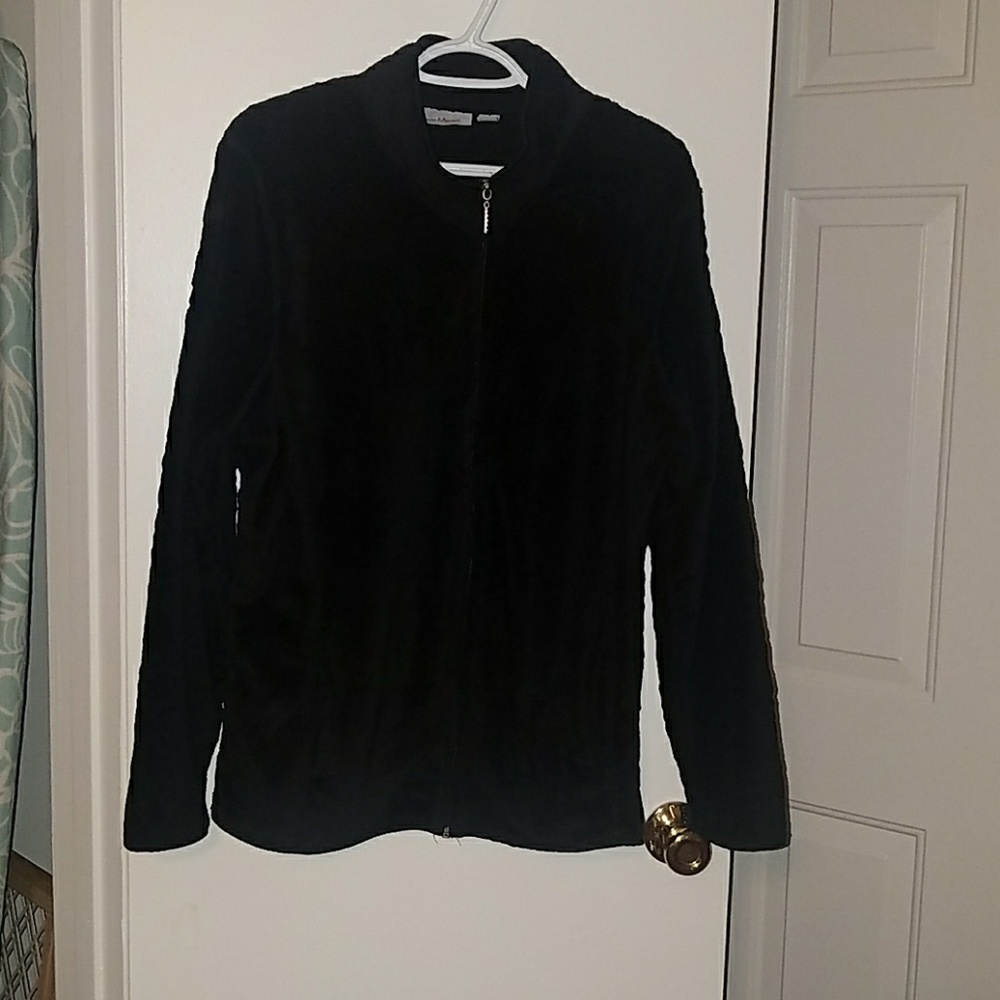 Fleece zip-up jacket